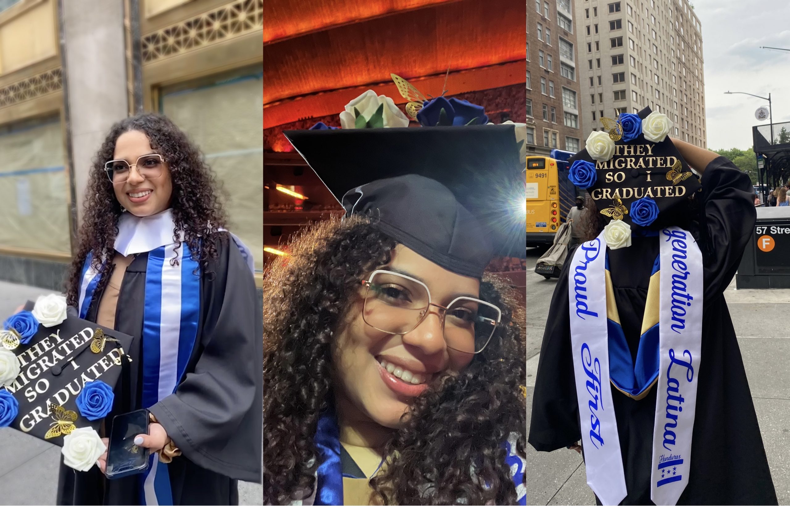 Hondureña se graduó con honores de Monroe College en Nueva York