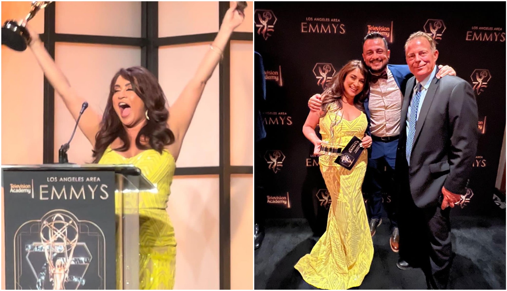 Hondureña Dunia Elvir ganó un Emmy junto al equipo de Telemundo