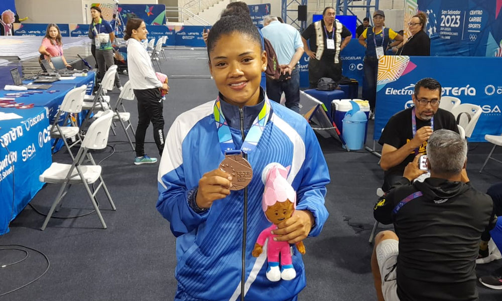 Brenda Bailey logra quinto bronce a Honduras en Juegos C.A. y del Caribe