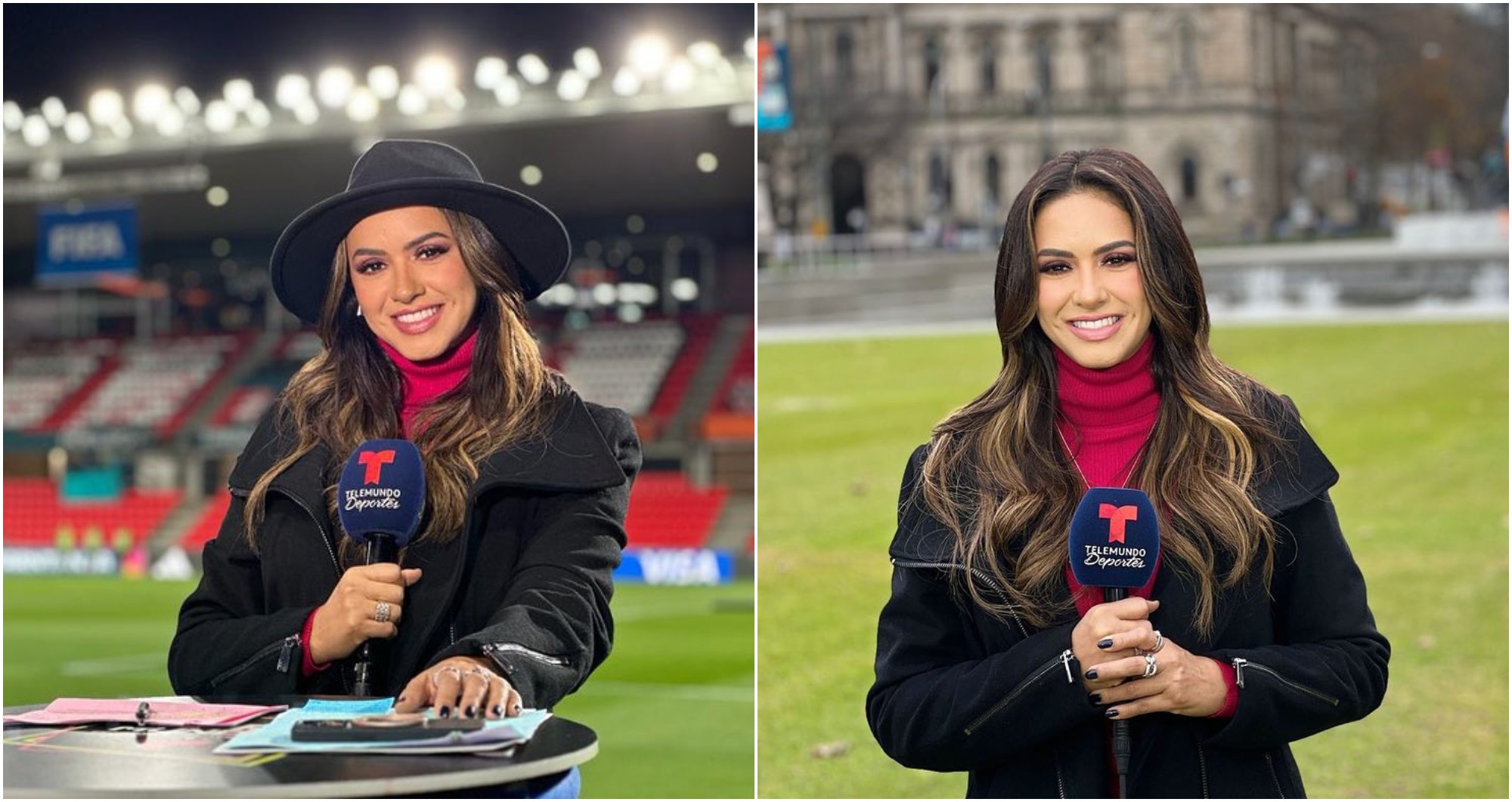 Hondureña Ana Jurka se encuentra dándole cobertura a la Copa Mundial Femenina