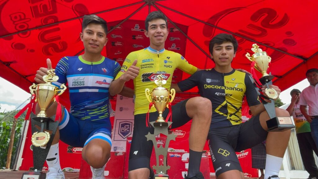 Hondureño se corona campeón de la Vuelta del Porvenir en Guatemala
