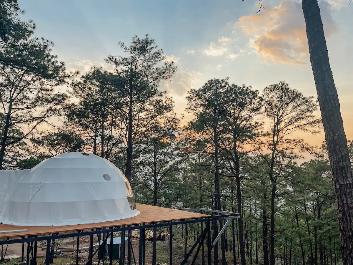 Sky Domo, un nuevo hospedaje para disfrutar del bosque en Honduras