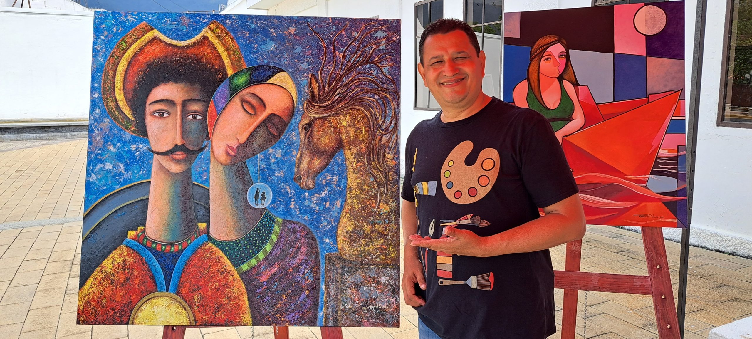 «La calle de los artistas» fue un éxito en los departamentos de Honduras