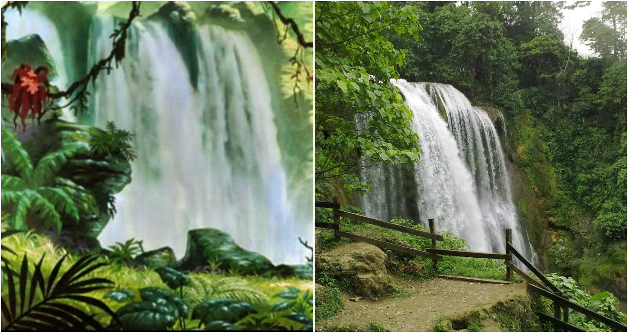 Las cataratas de Pulhapanzak inspiraron El Libro de la Selva de Disney