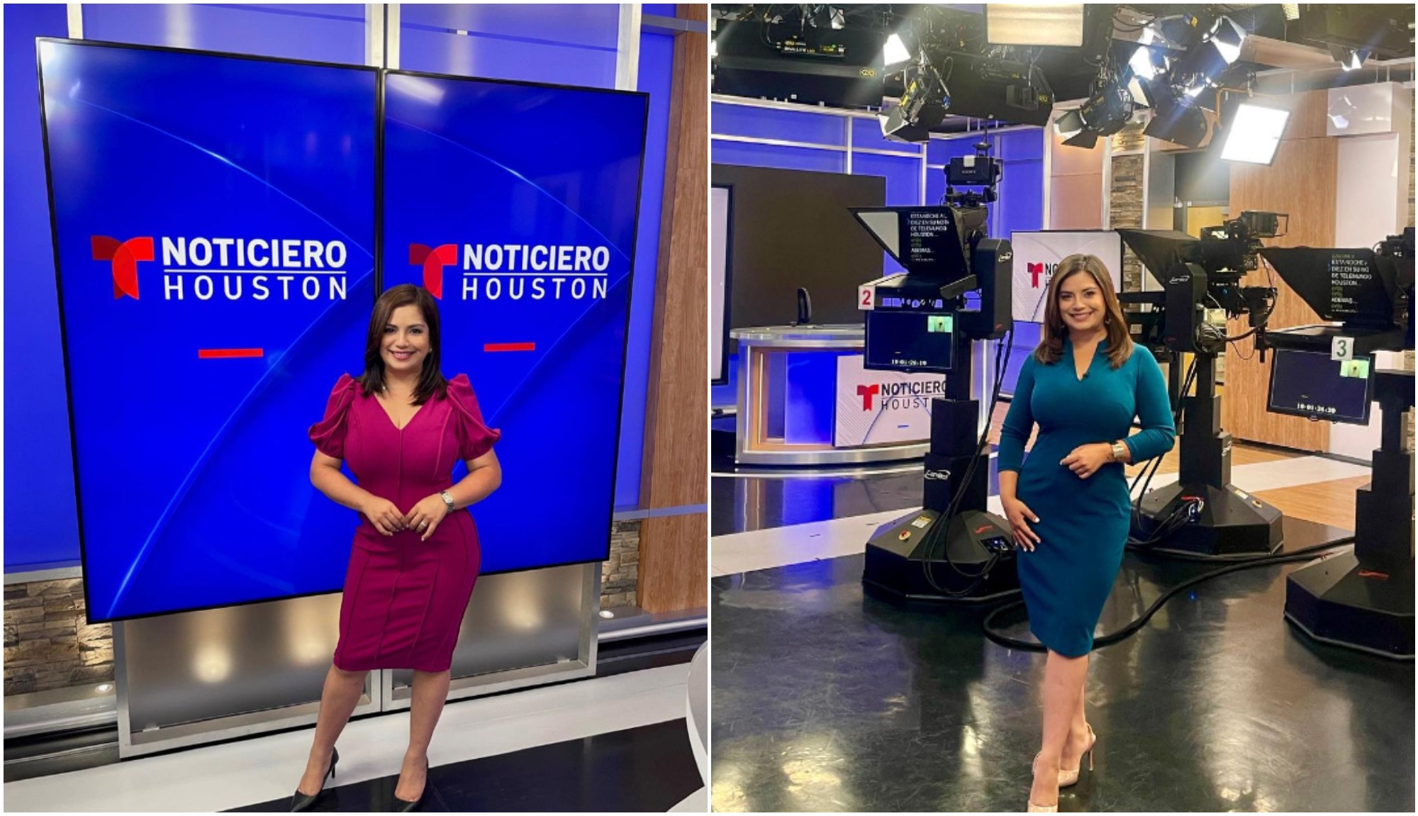 Hondureña María Fernanda Sierra destaca en Telemundo Houston