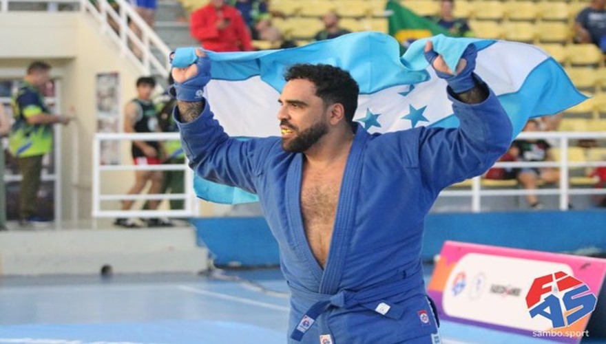 Jorge Miselem se consagra bicampeón panamericano de Combat Sambo