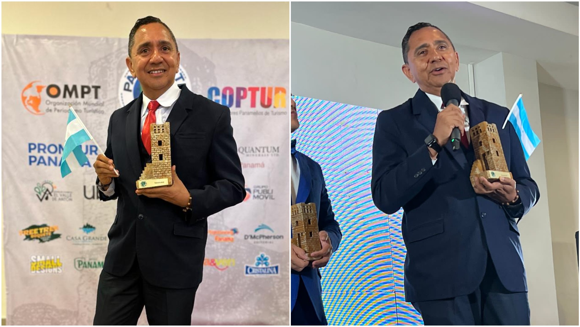 Periodista hondureño fue galardonado en los Premios Pasaporte Abierto 2023