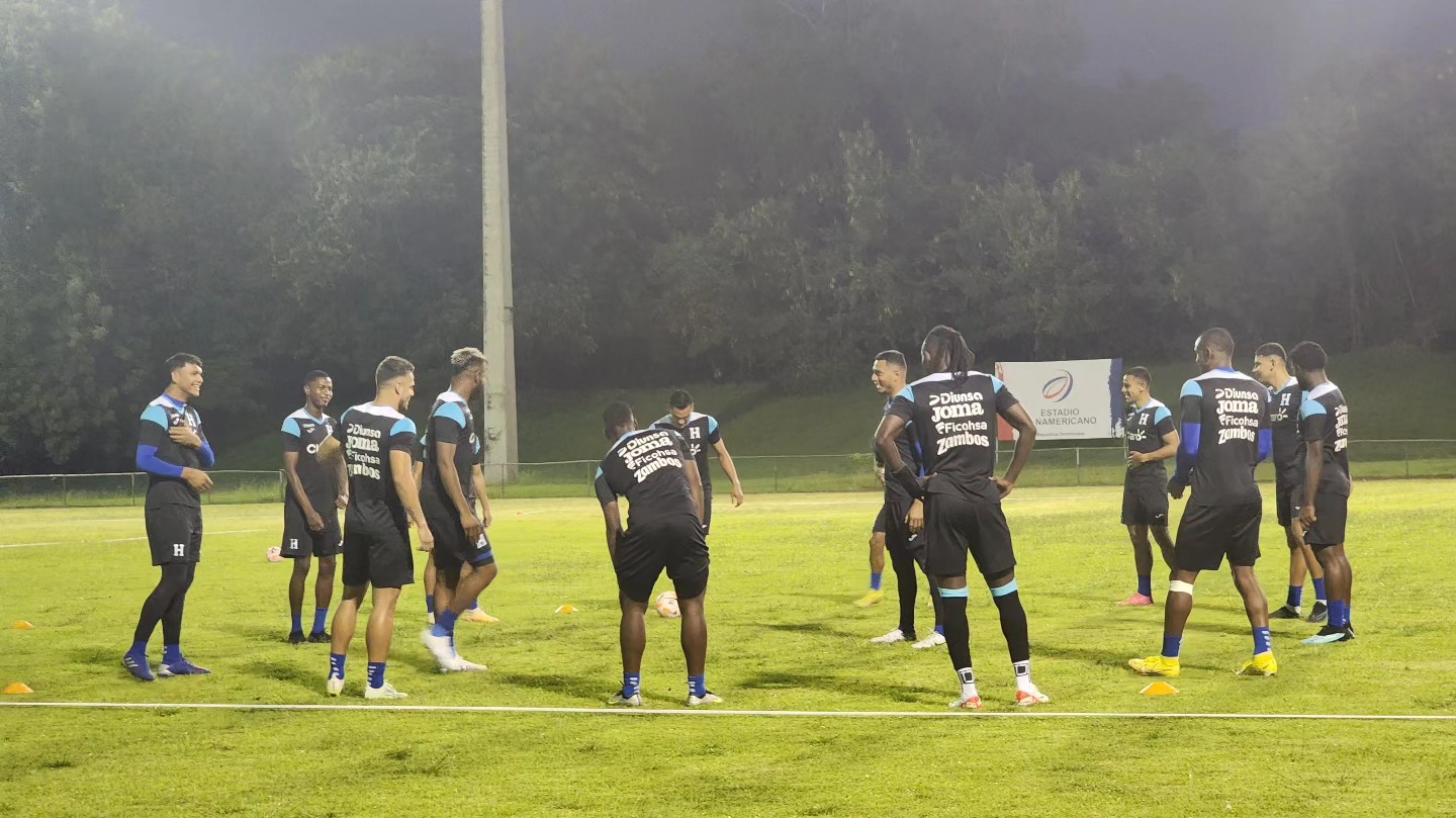 Honduras realiza primer entrenamiento en República Dominicana