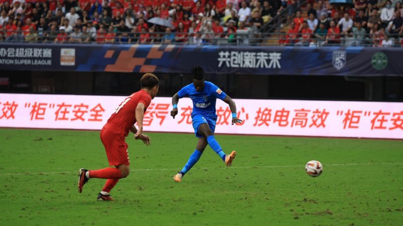 Rubilio Castillo rompe sequía al anotar su octavo gol en la Superliga China