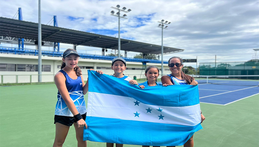 Tenistas hondureñas logran primer y tercer puesto en Centroamericano