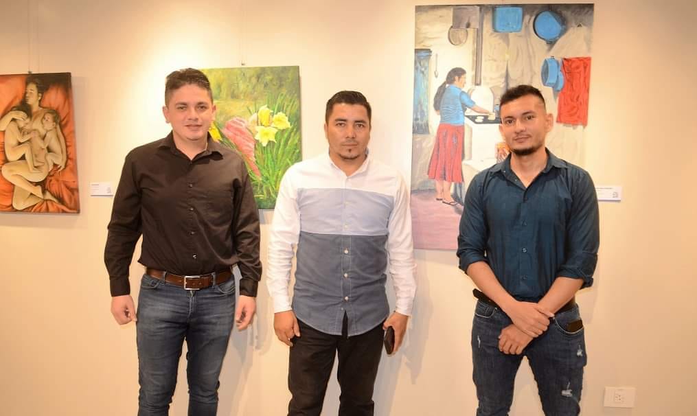 Artistas hondureños cumplen su sueño de exponer su arte en San Pedro Sula