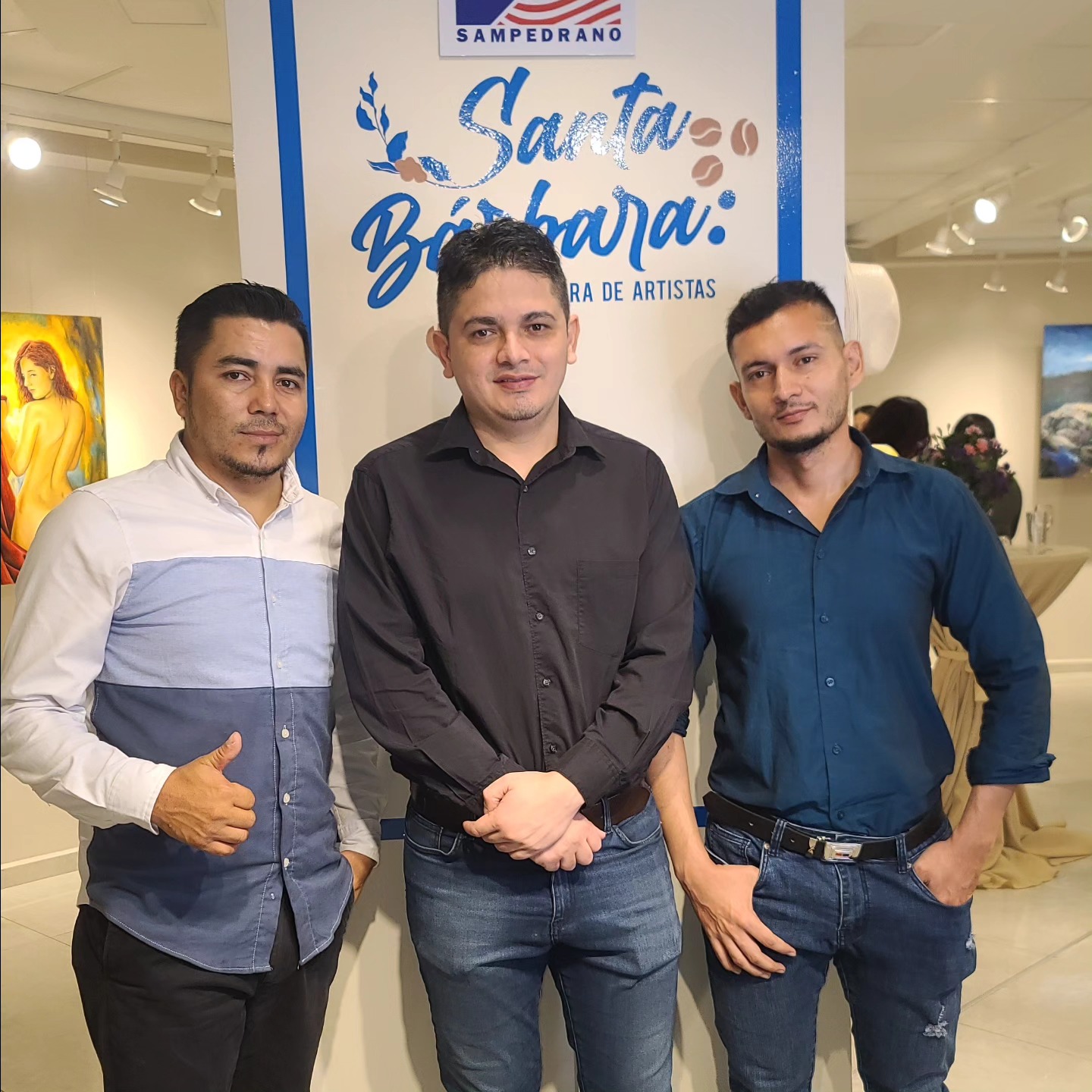 Darwin Reyes Artistas hondureños cumplen su sueño de exponer su arte en San Pedro Sula