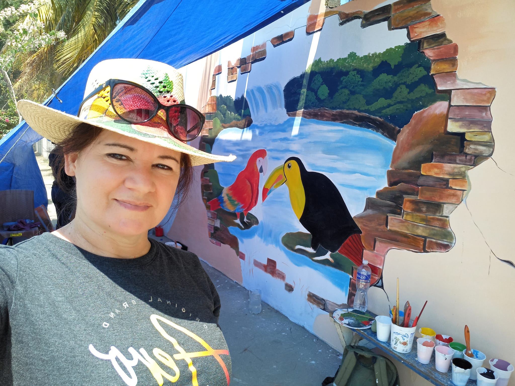 Gabriela Fajardo participará en el Encuentro Internacional de Muralismo en México