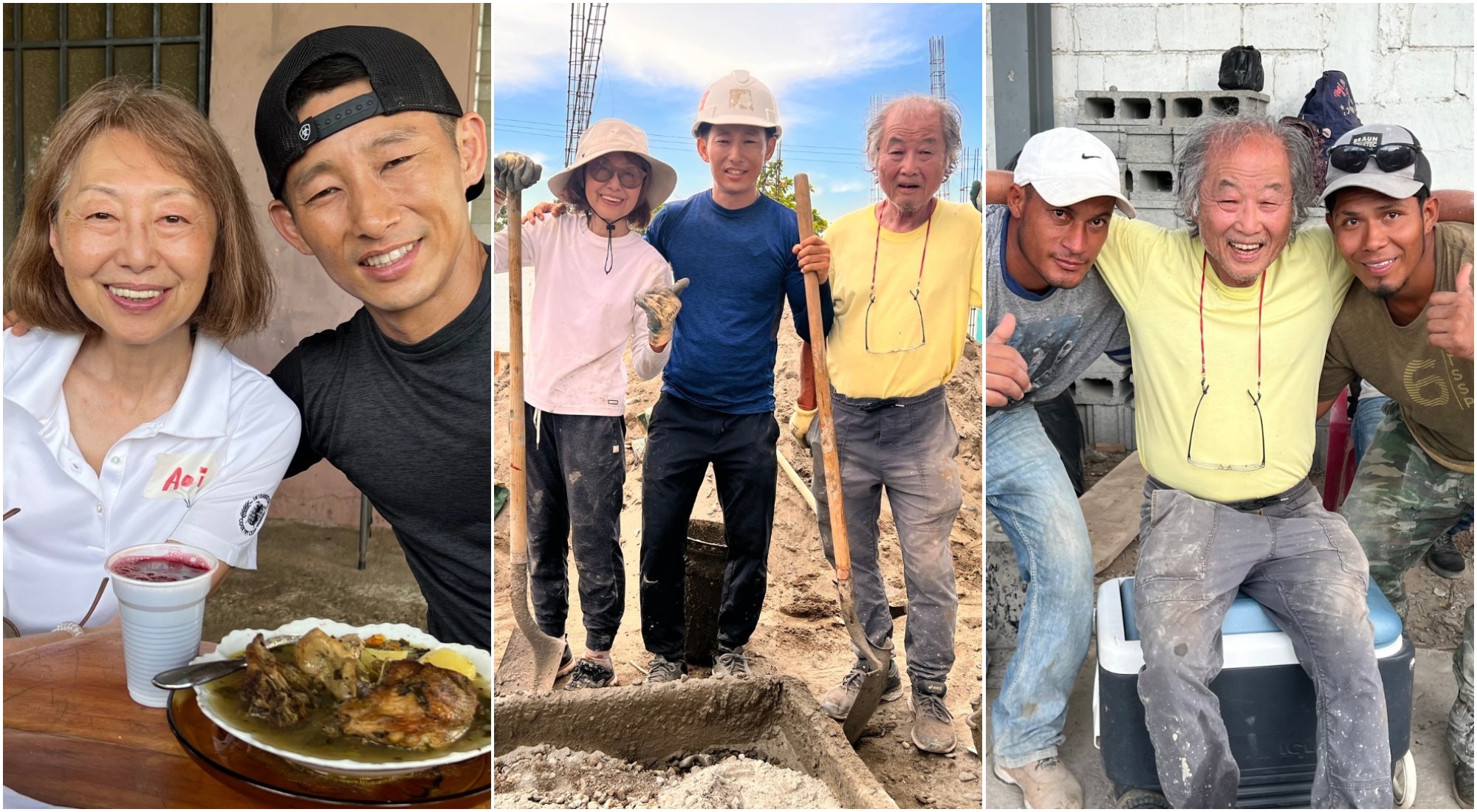 Shin Fujiyama publica vídeo de cuando sus padres lo ayudaron a construir escuelas