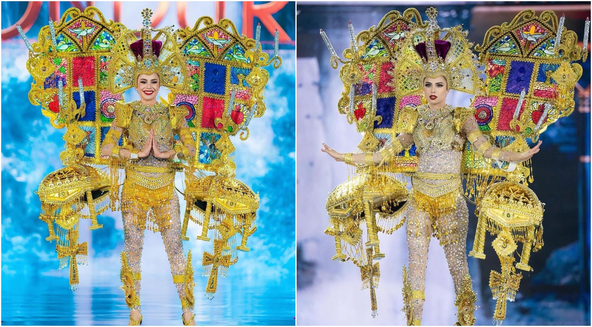 Miss Grand Honduras en el top 10 de los trajes típicos en Miss Grand