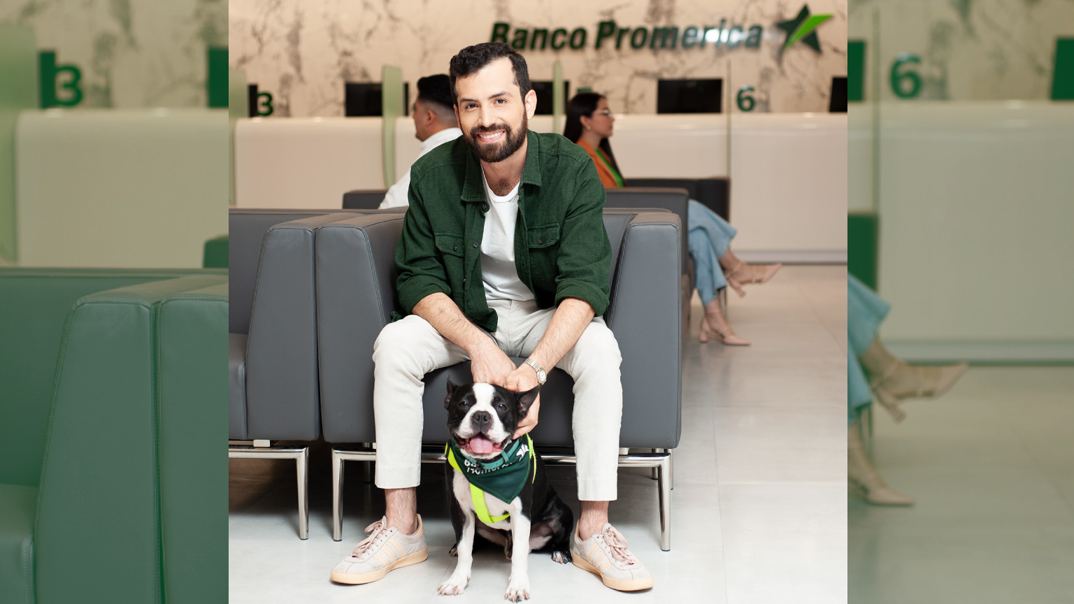 Banco Promerica inagura la primera agencia bancaria dog friendly en Honduras