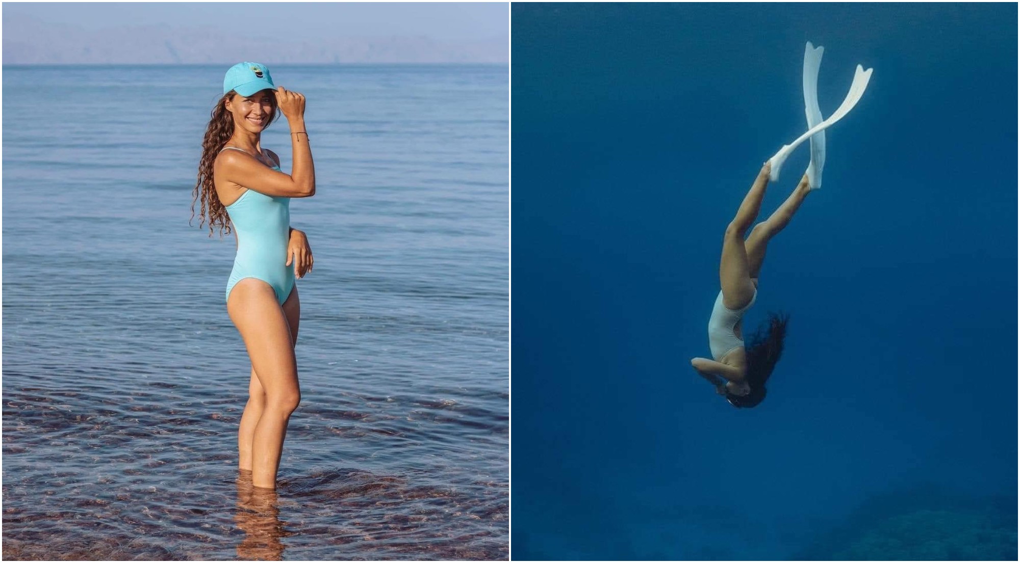 Hondureña logra récord nacional en Dahab Open Freediving Championship en Egipto