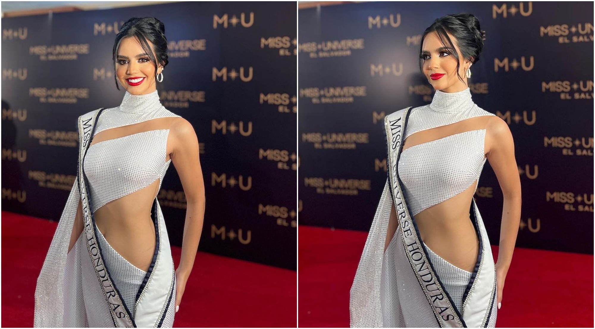 Zuheilyn Clemente deslumbra en la bienvenida de Miss Universo 2023