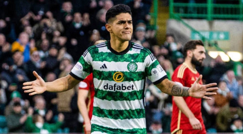 Quinto gol y hat-trick de asistencias de Luis Palma con el Celtic de Escocia