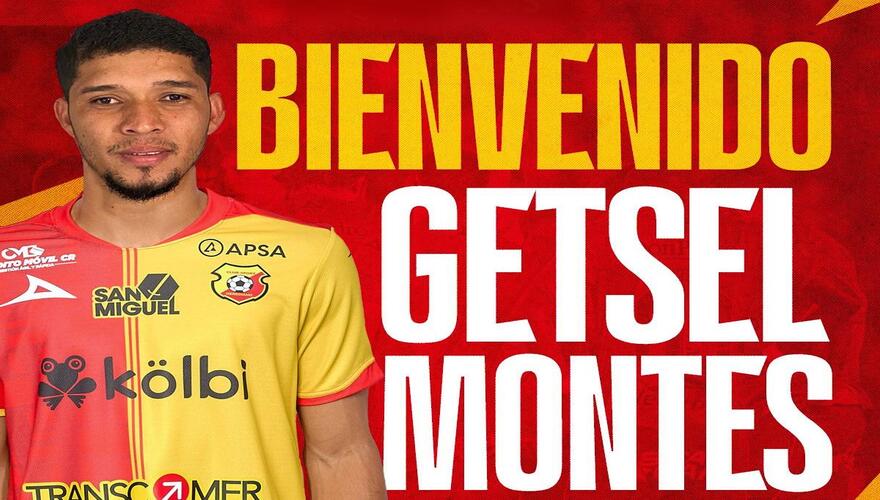 Getsel Montes es presentado por el Herediano de Costa Rica