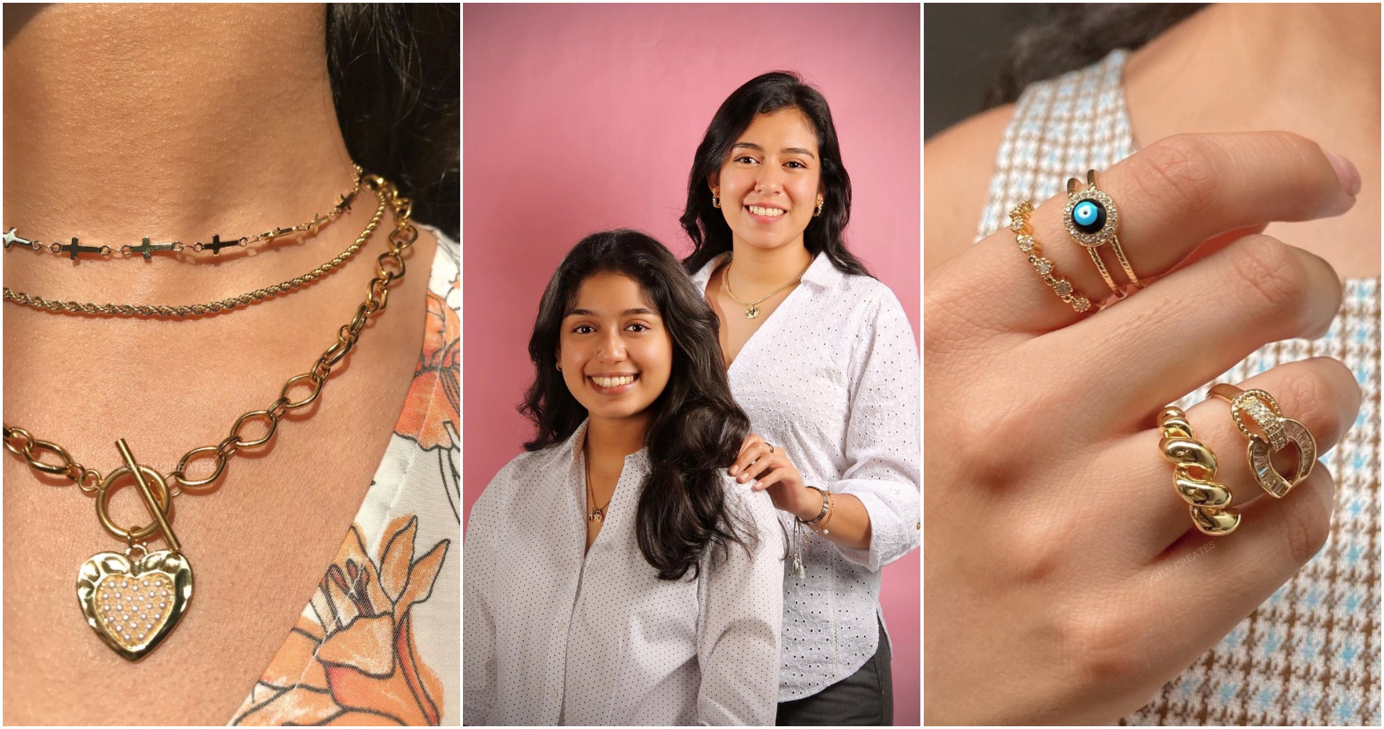Hermanas hondureñas triunfan con emprendimiento de joyas «Ashley.Creates»