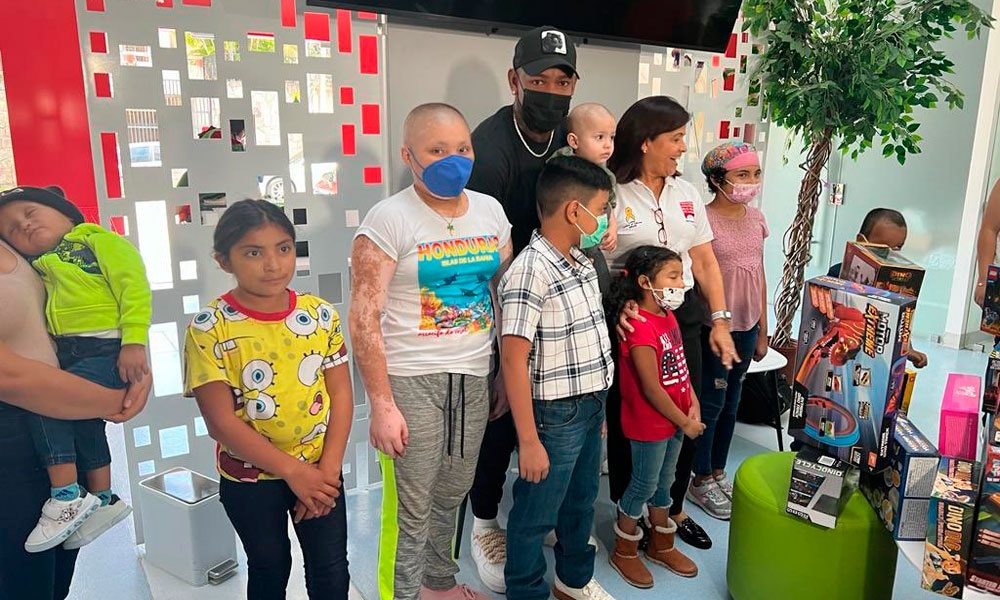 Quioto realiza gran gesto a la Fundación Hondureña para Niño con Cáncer