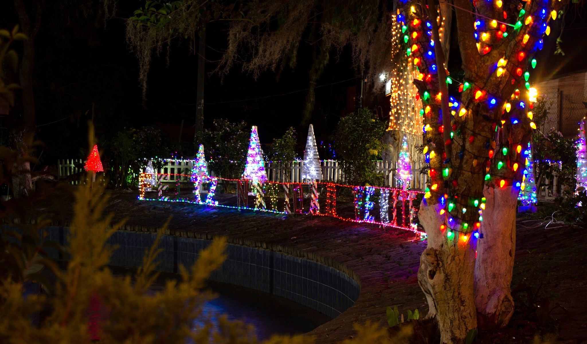 Santa Lucía se llena de luces magicas esta Navidad