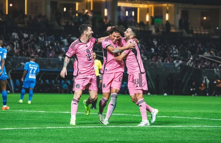 David Ruiz anota golazo con el Inter Miami en amistoso ante Al-Hilal