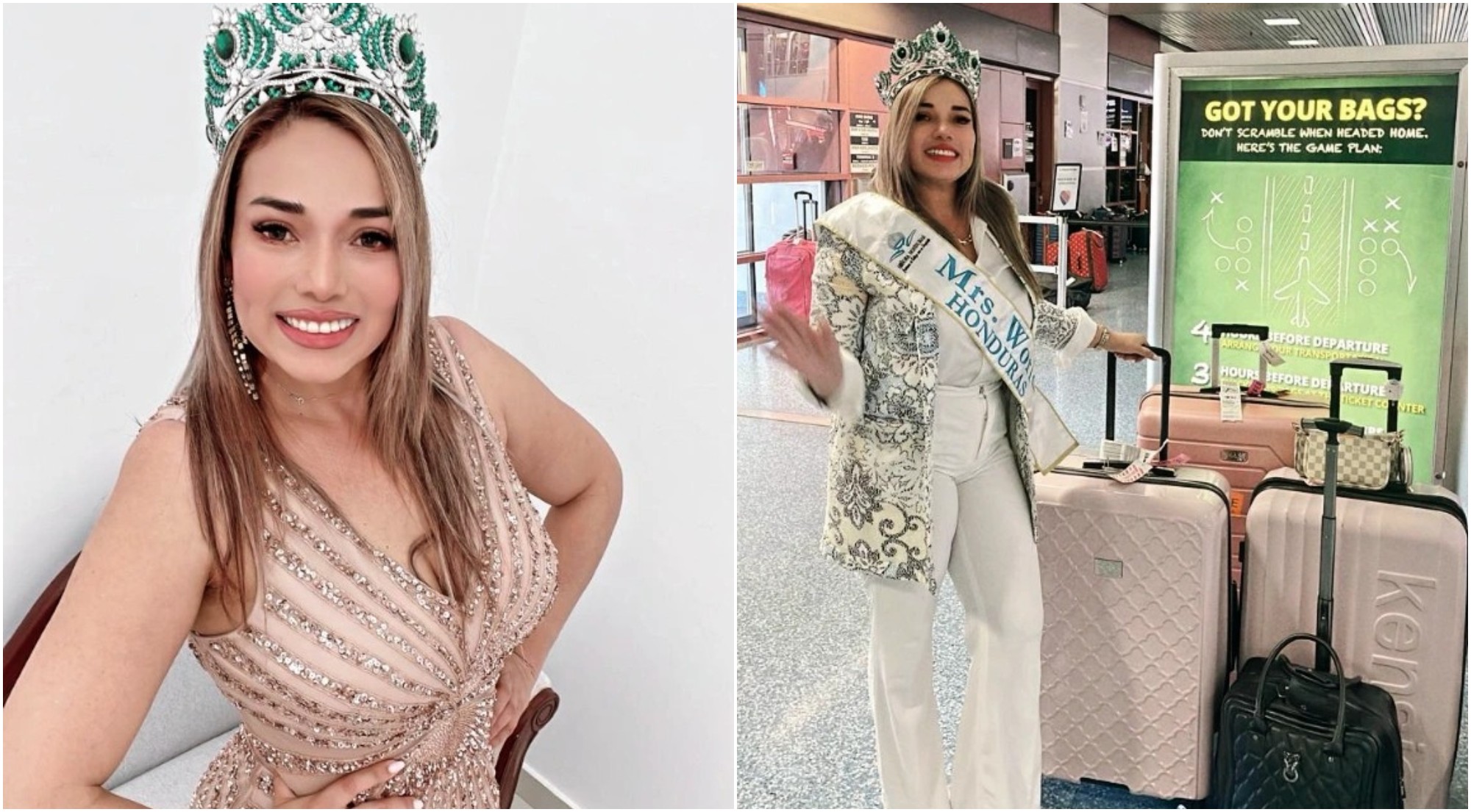 Waleska Andrade, primera hondureña en participar en Mrs. World 2024