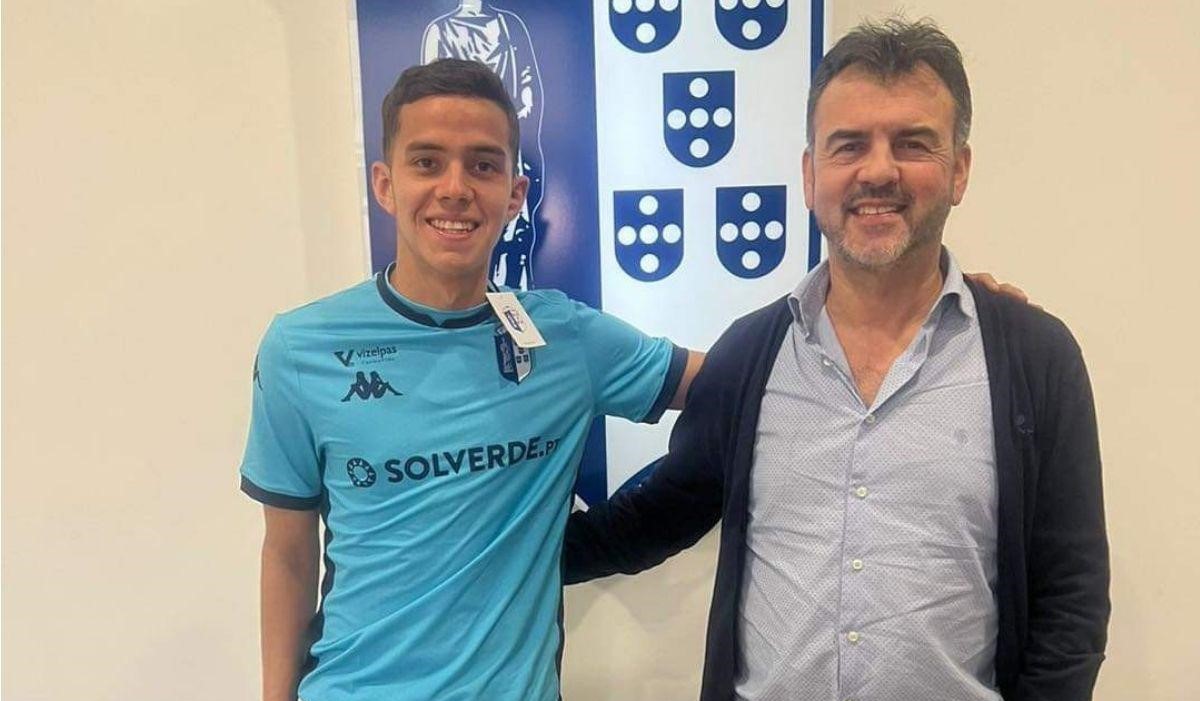 Joven hondureño Rodrigo Rodríguez firma con el FC Vizela de Portugal