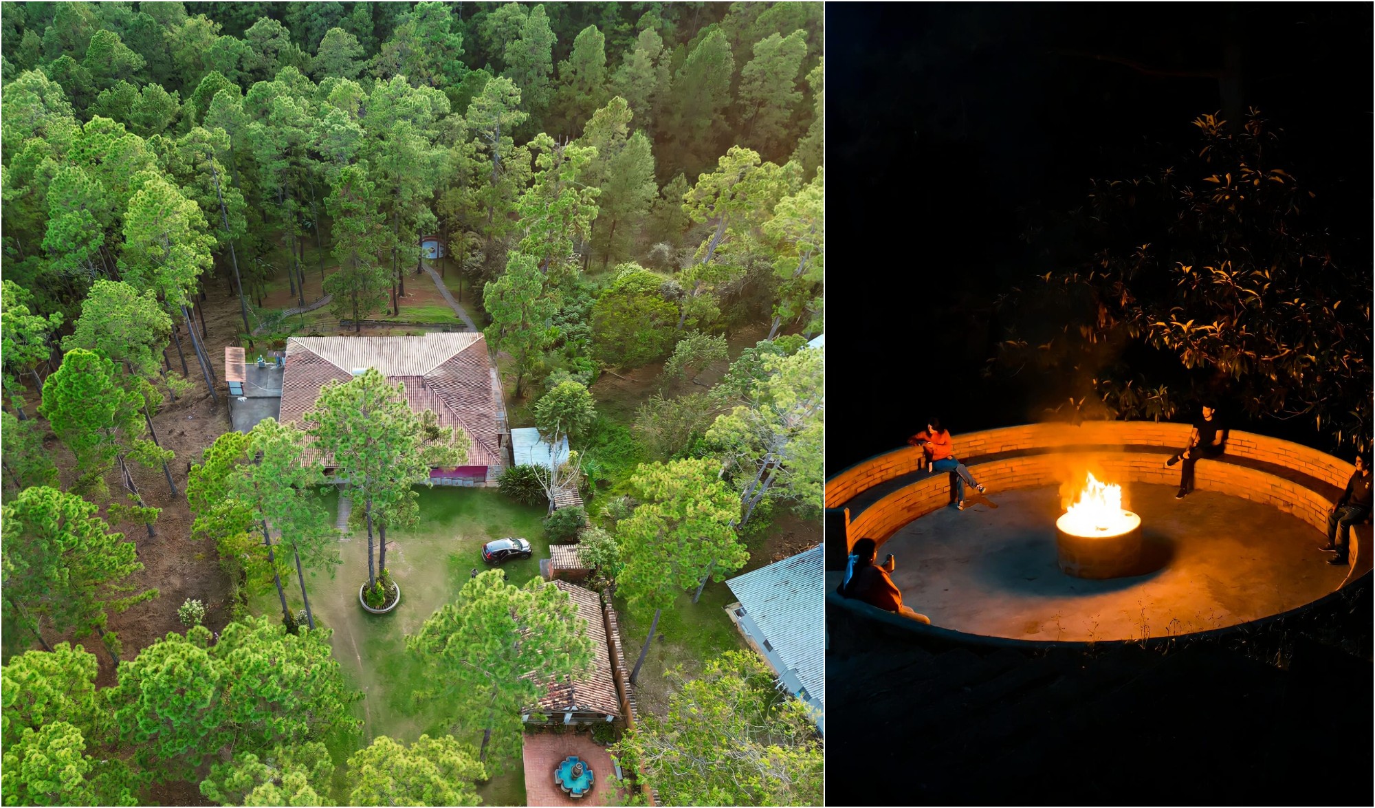 Villa Las Marias, un lugar para descansar en medio del bosque