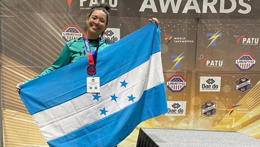 Hondureña consigue bronce en el U.S. Open de taekwondo