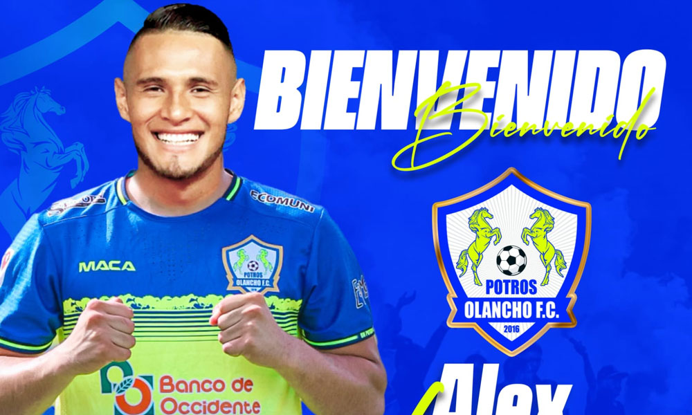 Alex López es la contratación estrella de los «Potros» de Olancho FC