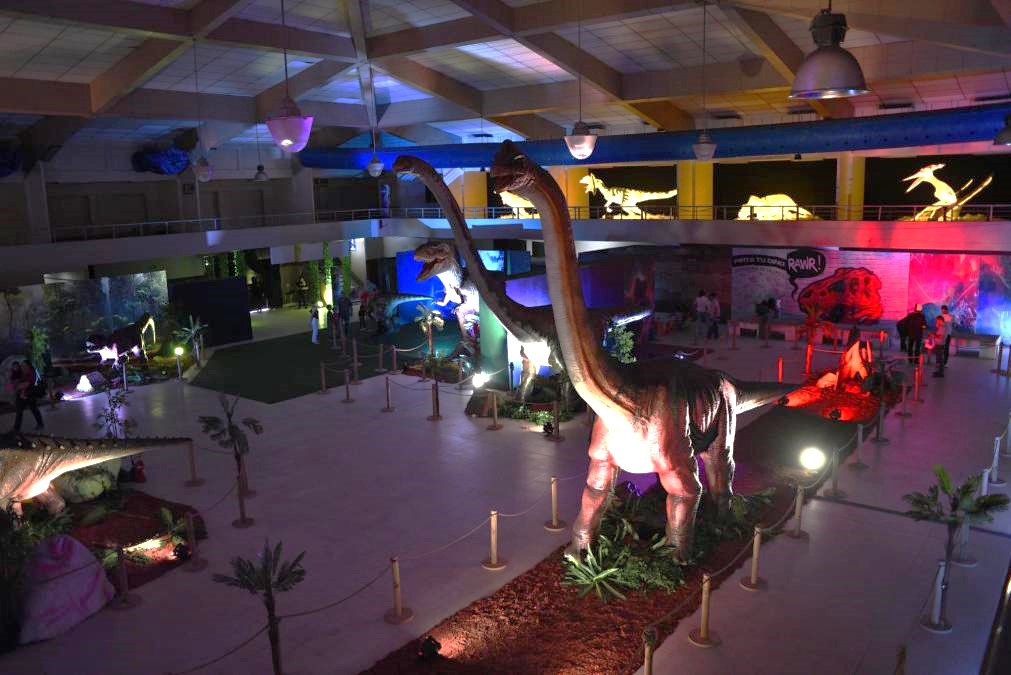 Exposición «Dinos Recargados» en San Pedro Sula