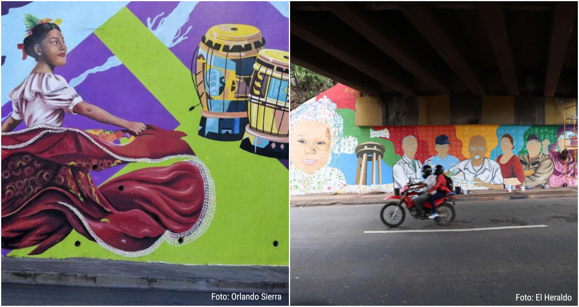 Tegucigalpa se llena de increíbles murales en sus calles