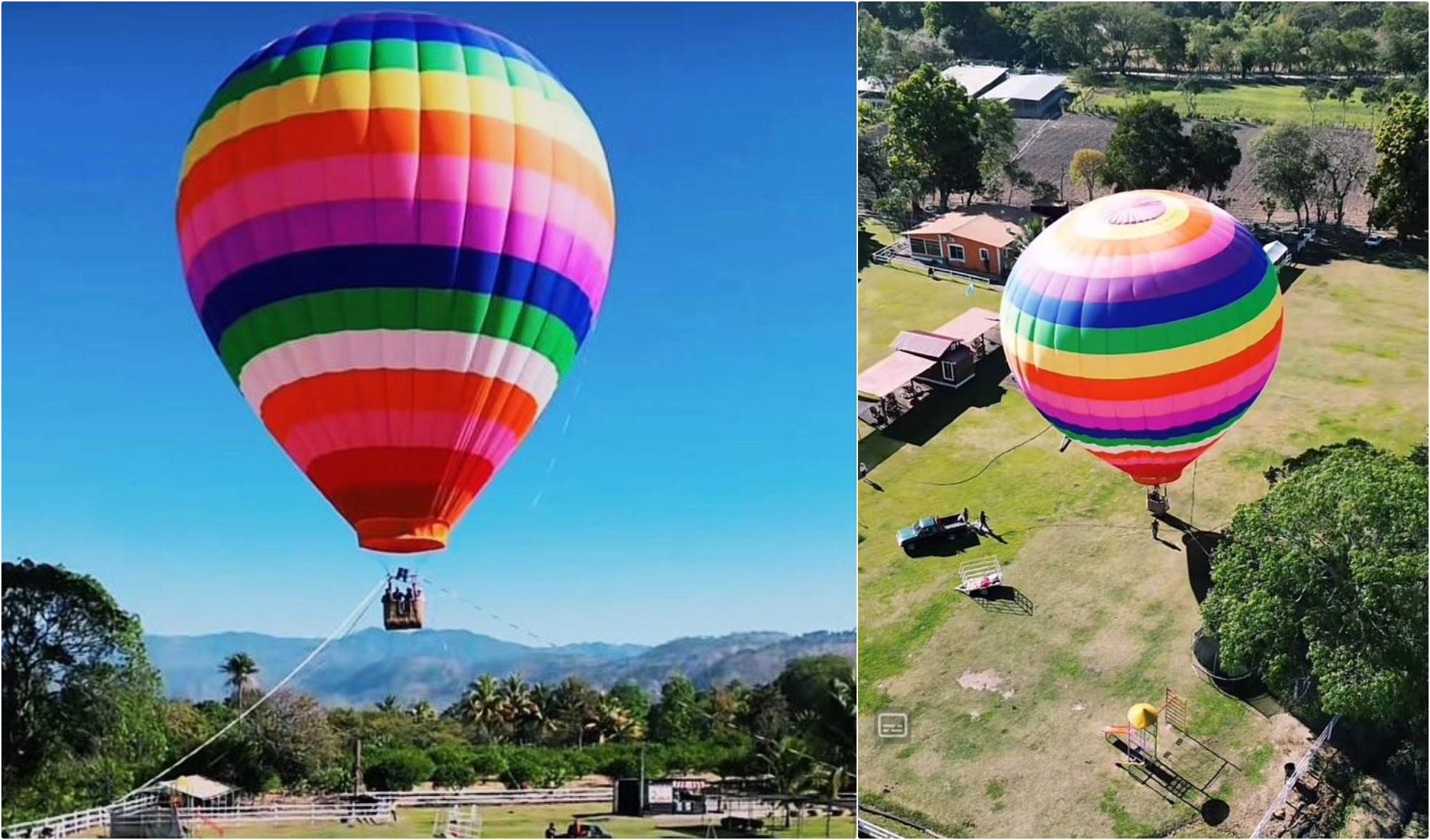 Nueva experiencia en Globo por los cielos en Comayagua