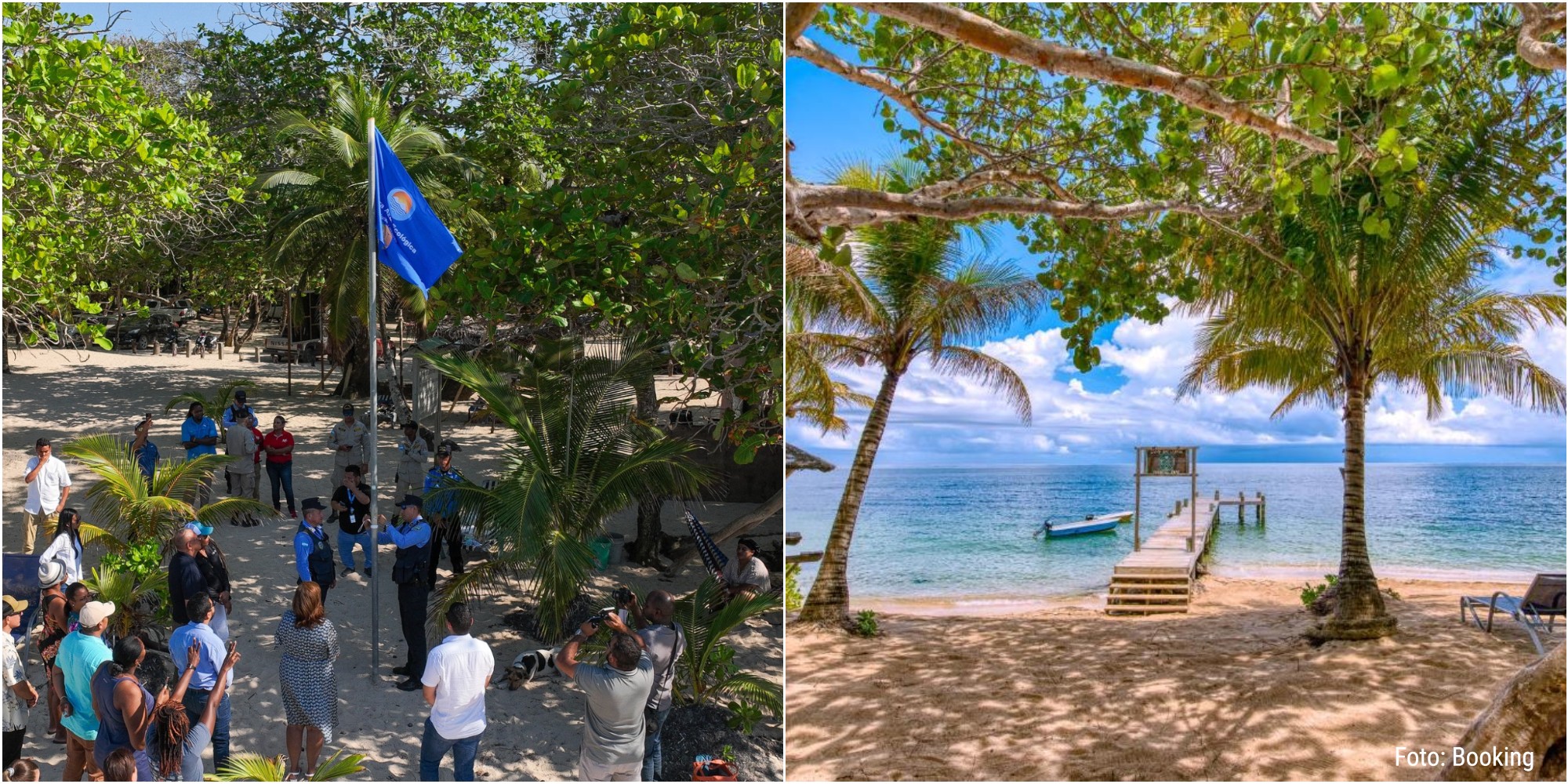 Camp Bay en Roatán recibe la Bandera Azul Ecológica