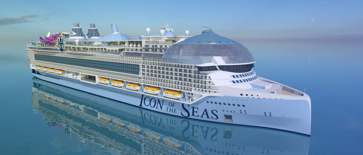 Crucero Icon of the Seas llegó por segunda vez a Roatán