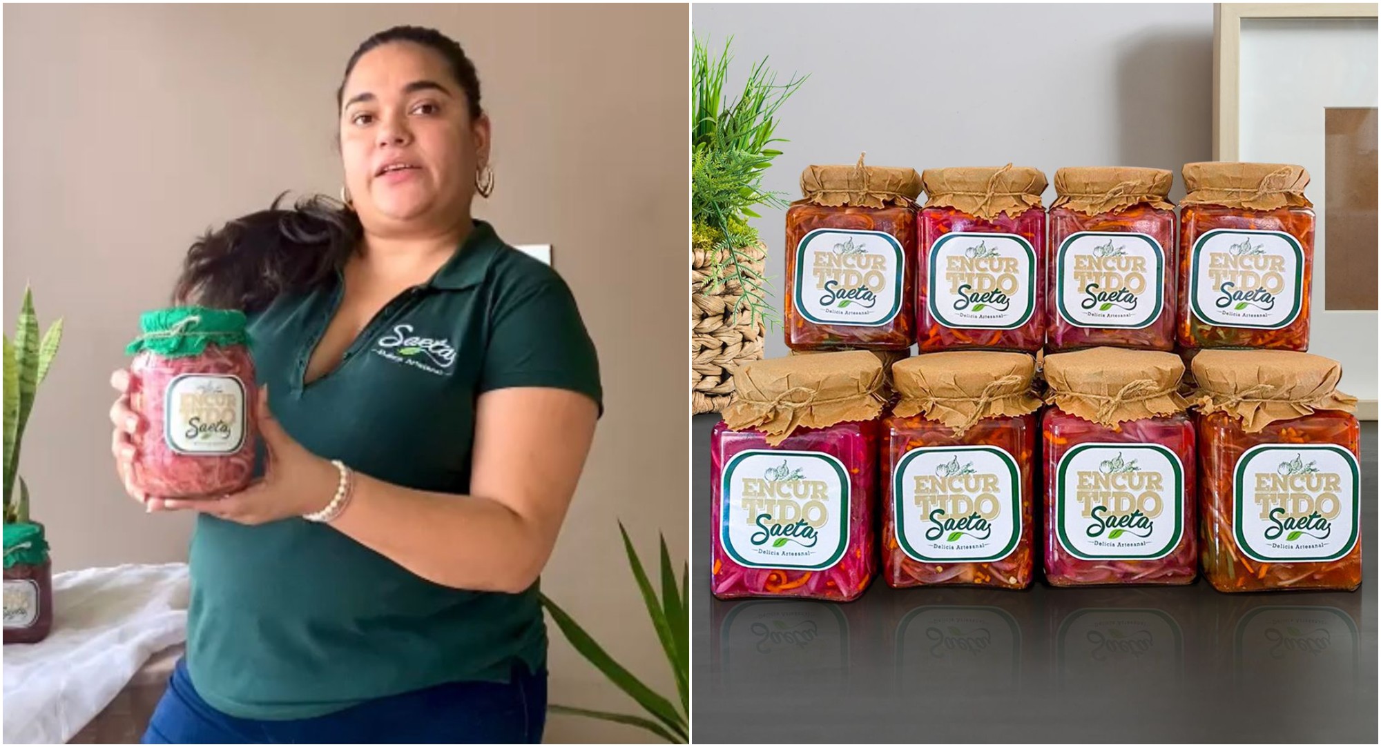 Hondureña triunfa con deliciosos alimentos artesanales en su emprendimiento