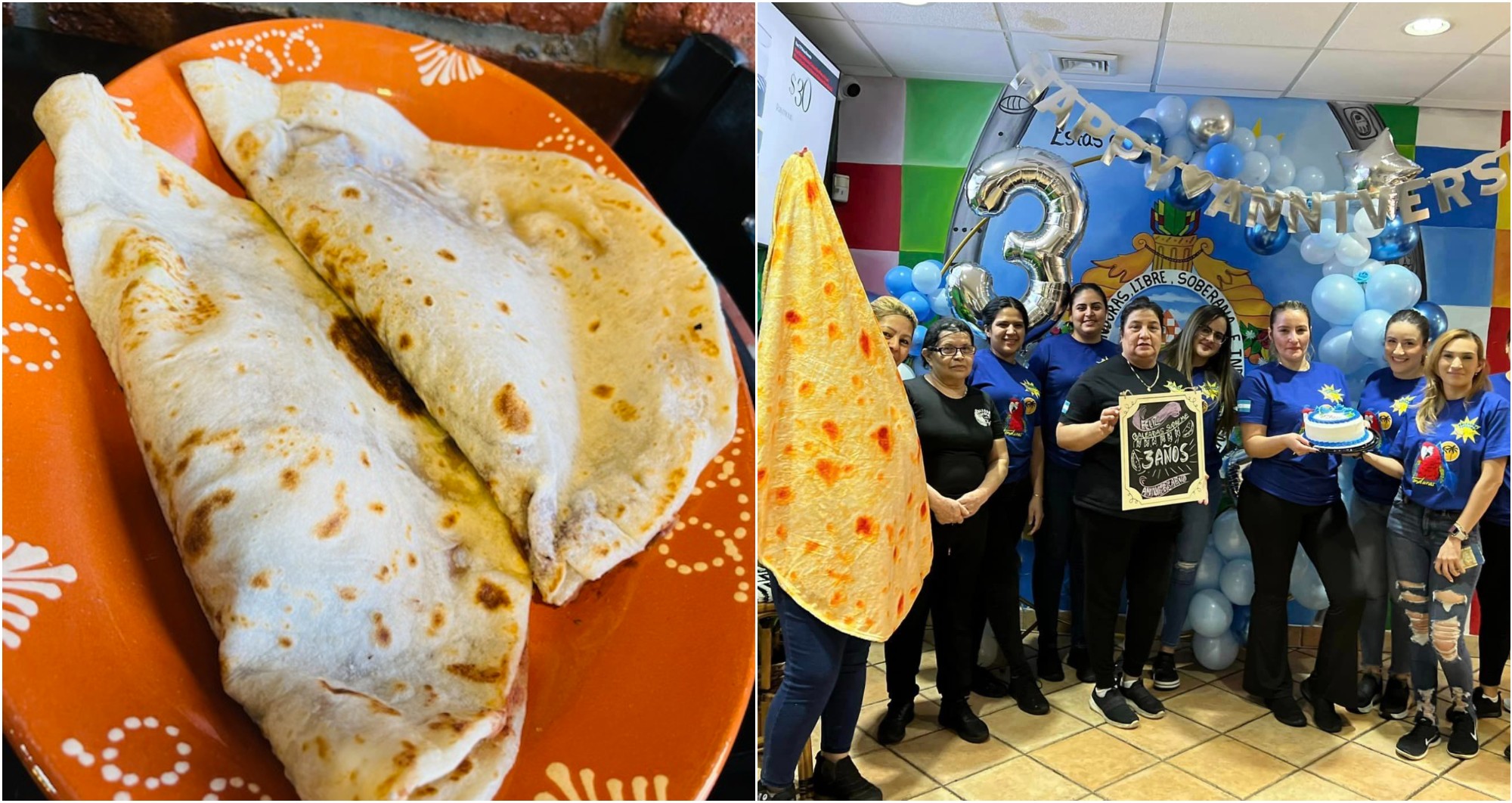 Hondureña triunfa con restaurante de baleadas en Nueva Jersey, EE.UU