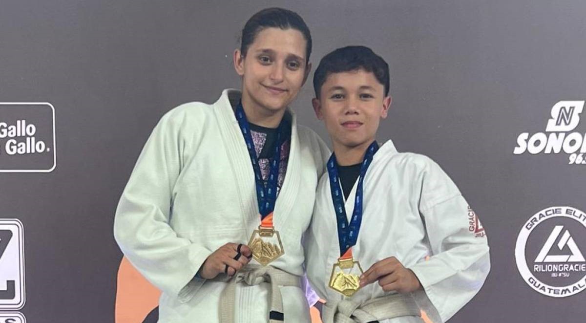 Hondureños conquistan dos oro en latinoamericano de jiu-jitsu