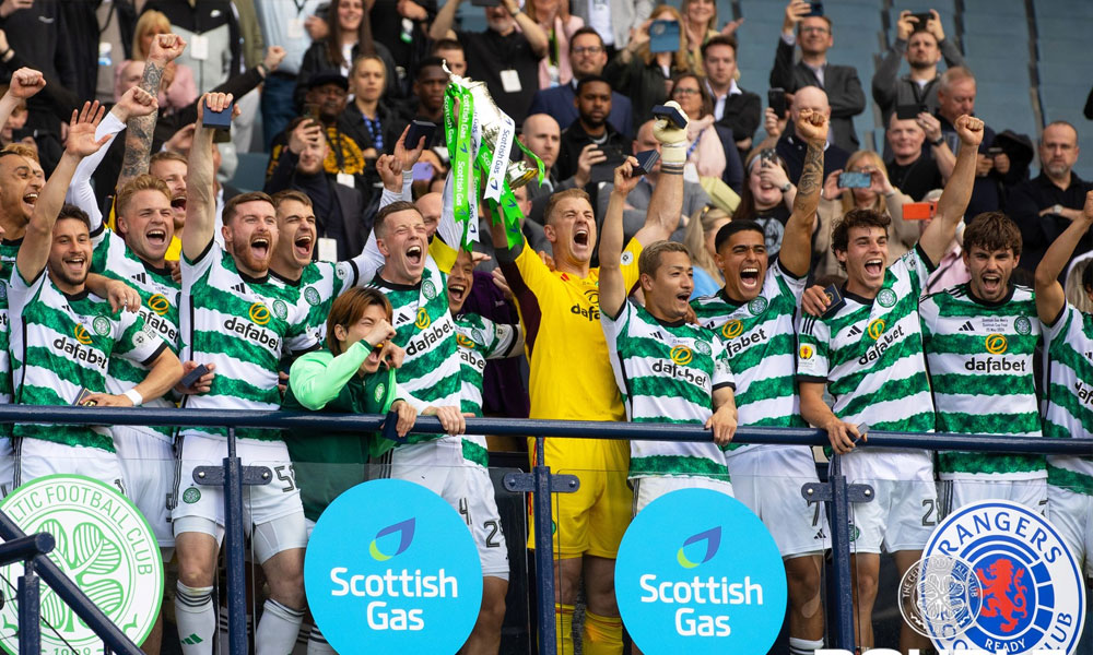 Luis Palma se corona campeón de la Copa de Escocia con el Celtic