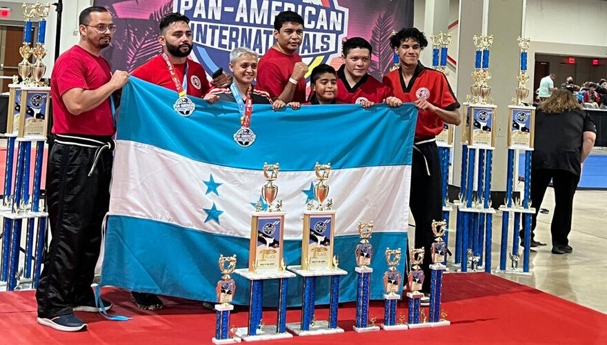 Honduras logra primer lugar en el Panamericano de Artes Marciales