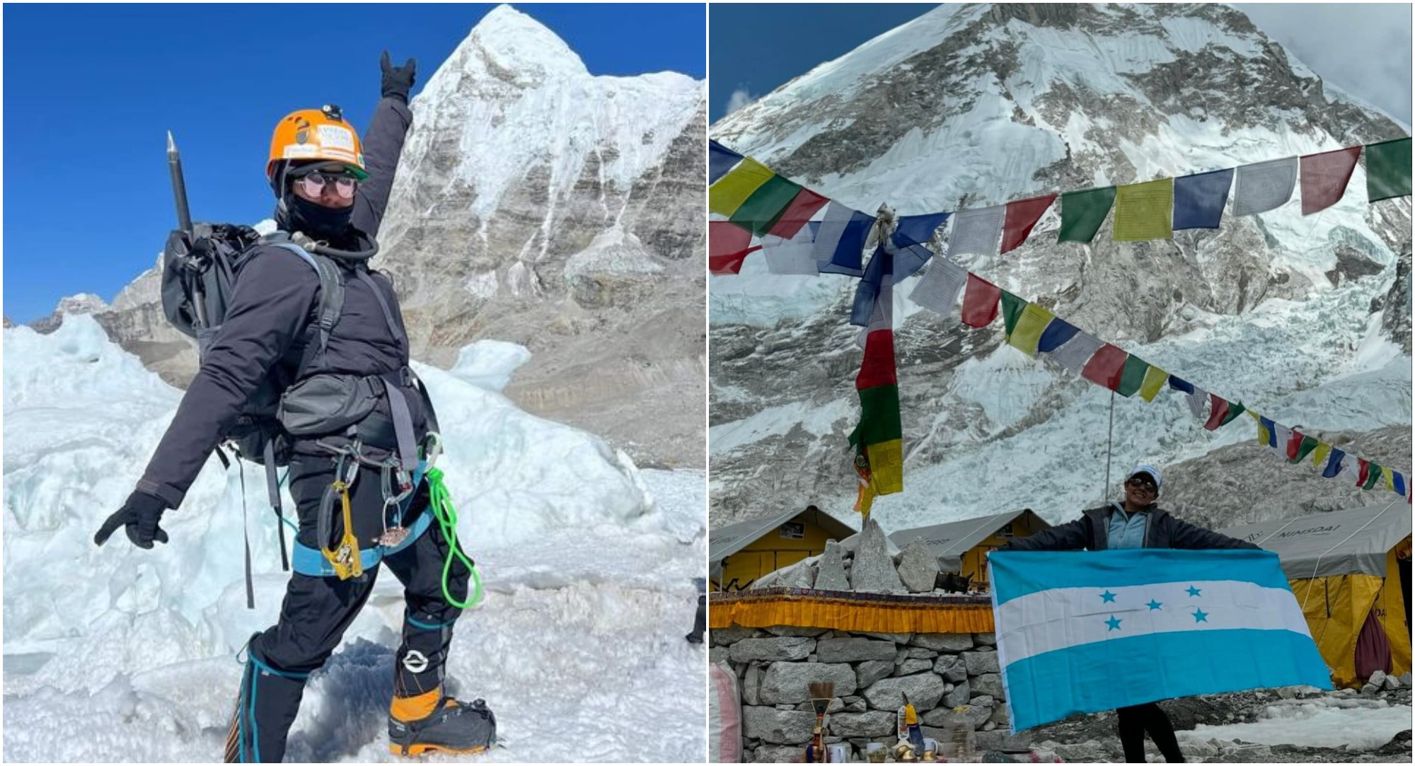 Dora Raudales se convierte en la primera hondureña en llegar a la cima del Everest