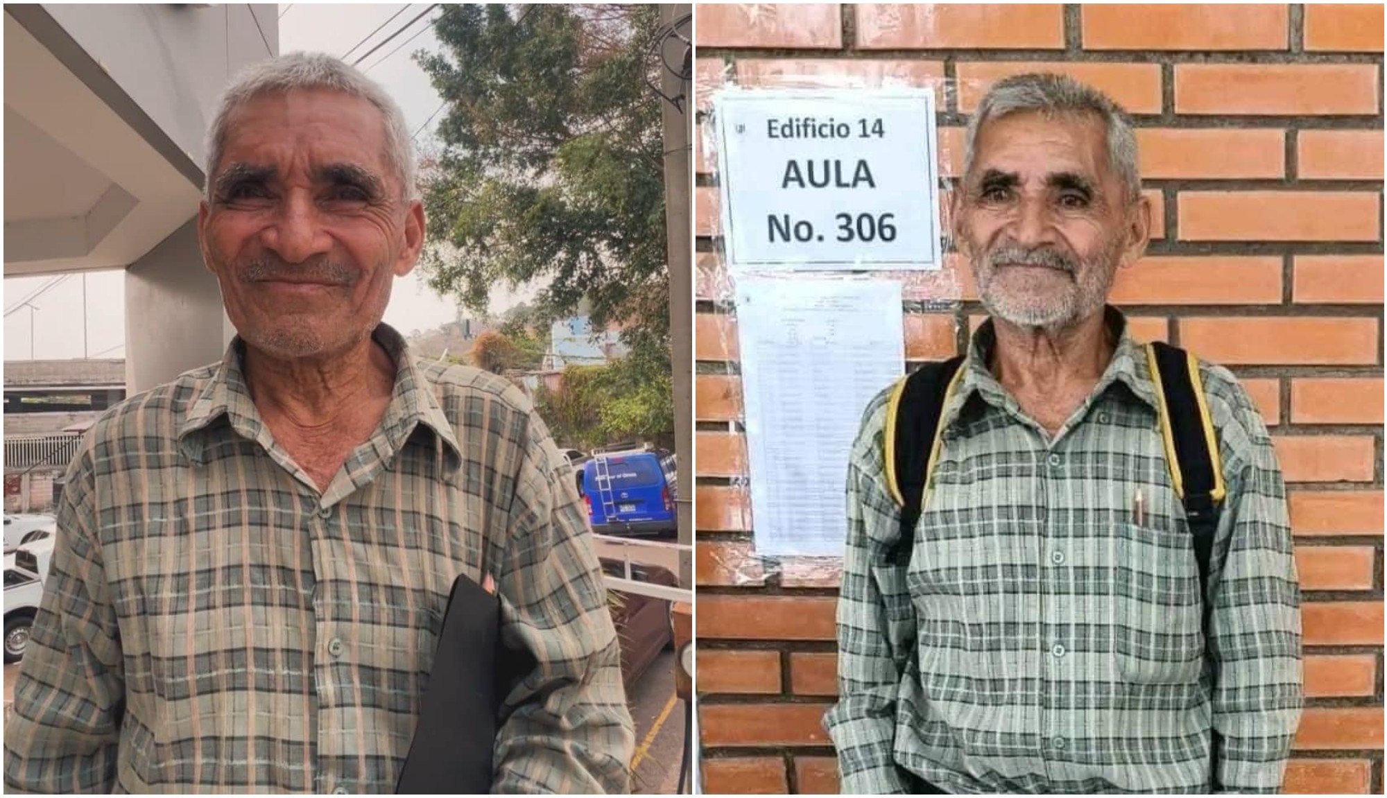 Hondureño Don Guadalupe asistió a su primer día de clases en la UPNFM