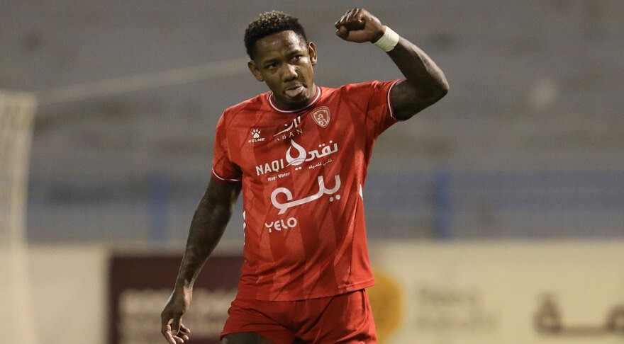 Romell Quioto culmina la temporada en Arabia Saudita con 10 goles