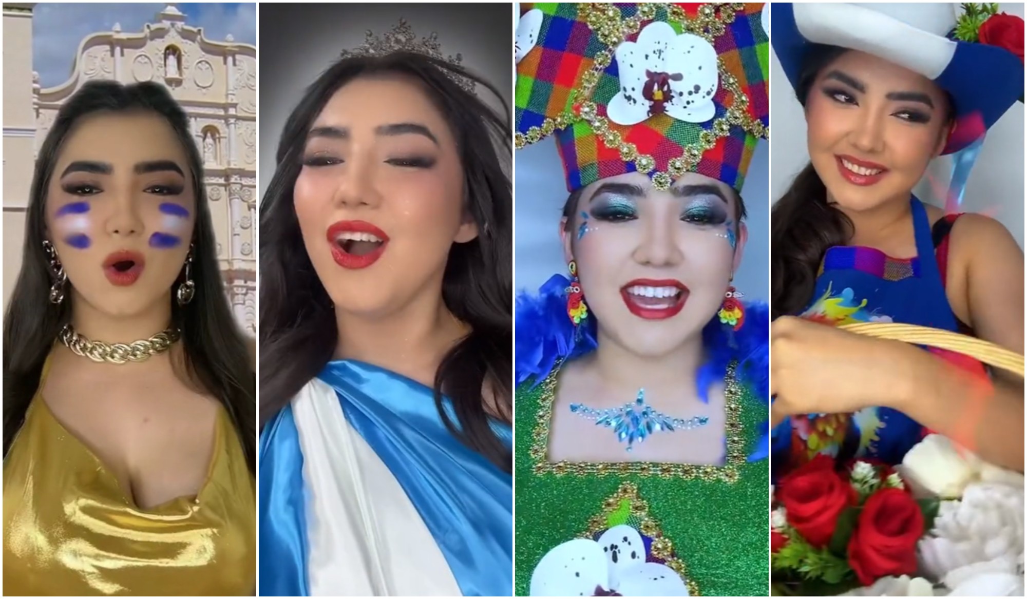 TikToker Naye Pereira resalta la cultura hondureña al ritmo de punta