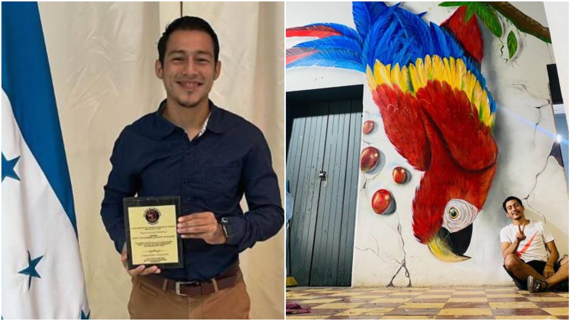 Kevin Castejón, el hondureño que tiene un récord Guinness