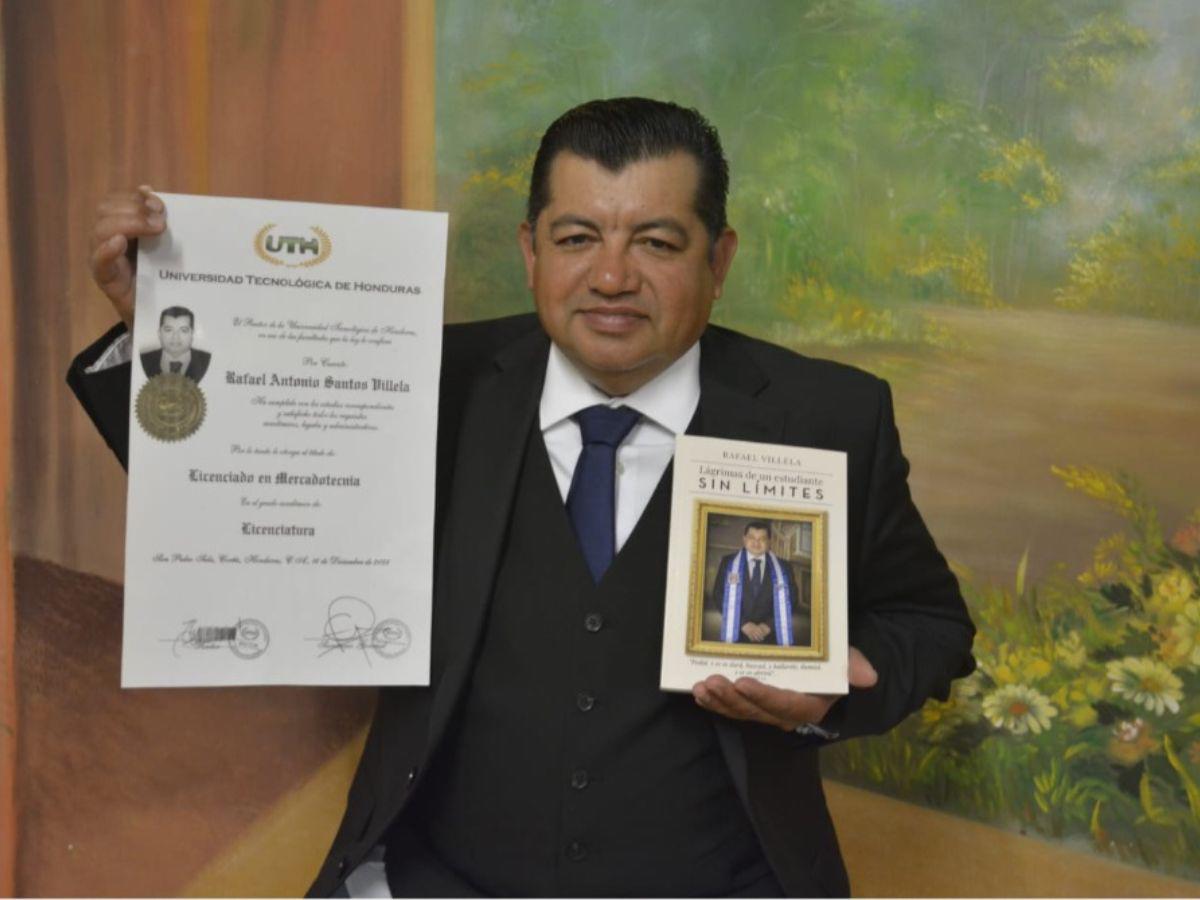 Hondureño triunfa desde Estados Unidos con su primer libro