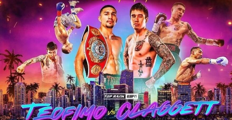 Teófimo López se enfrenta a Steve Claggett por el título superligero